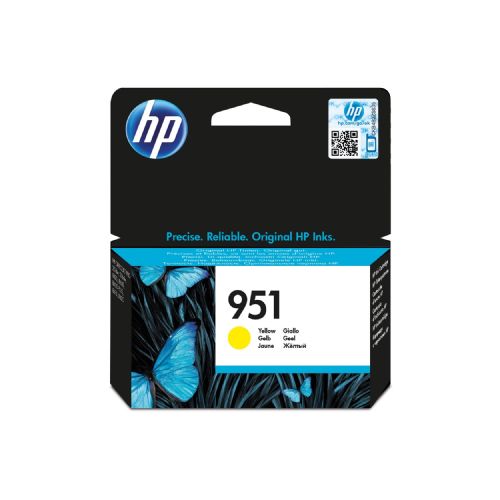 CARTUCCIA HP 951 YELLOW ORIGINALE CN052AE